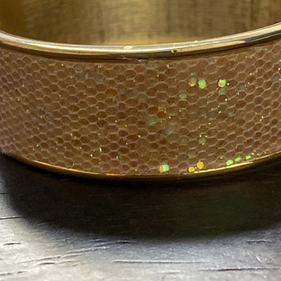 Pink Glittery Clamp Bracelet - Picture 3 of 3